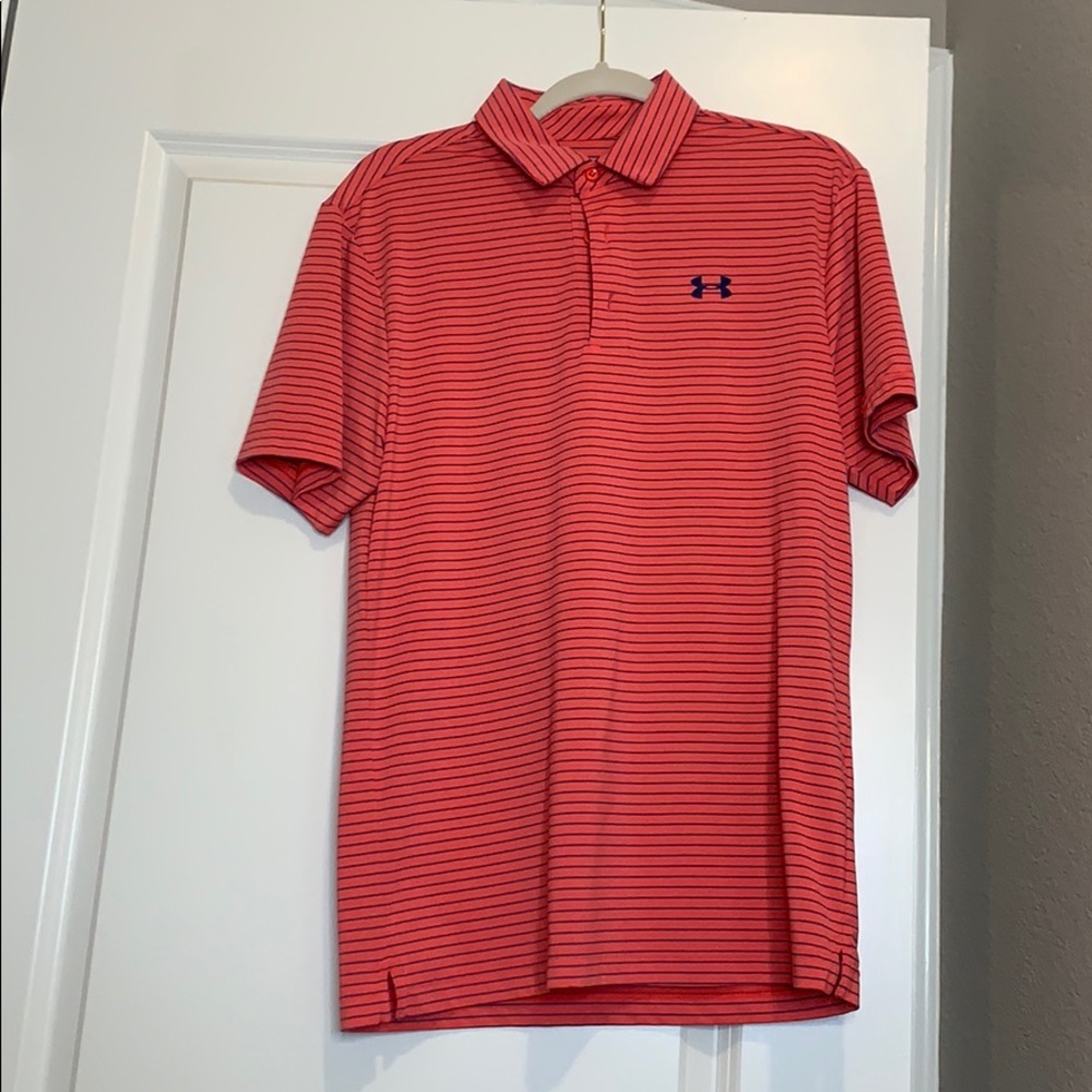 Under Armour golf polo shirt.
